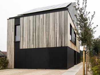 Houtskelet energiebewust bouwen passief woning limburg
